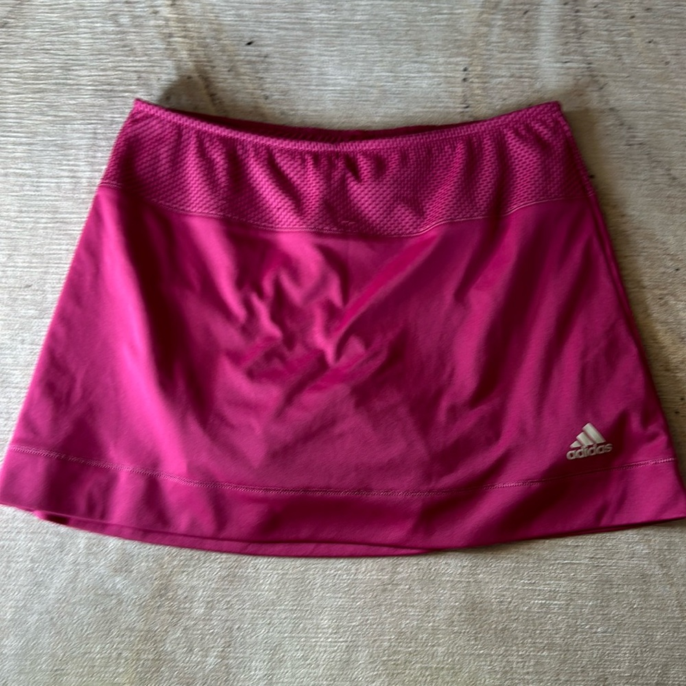 Girls XL Adidas pink tennis skirt